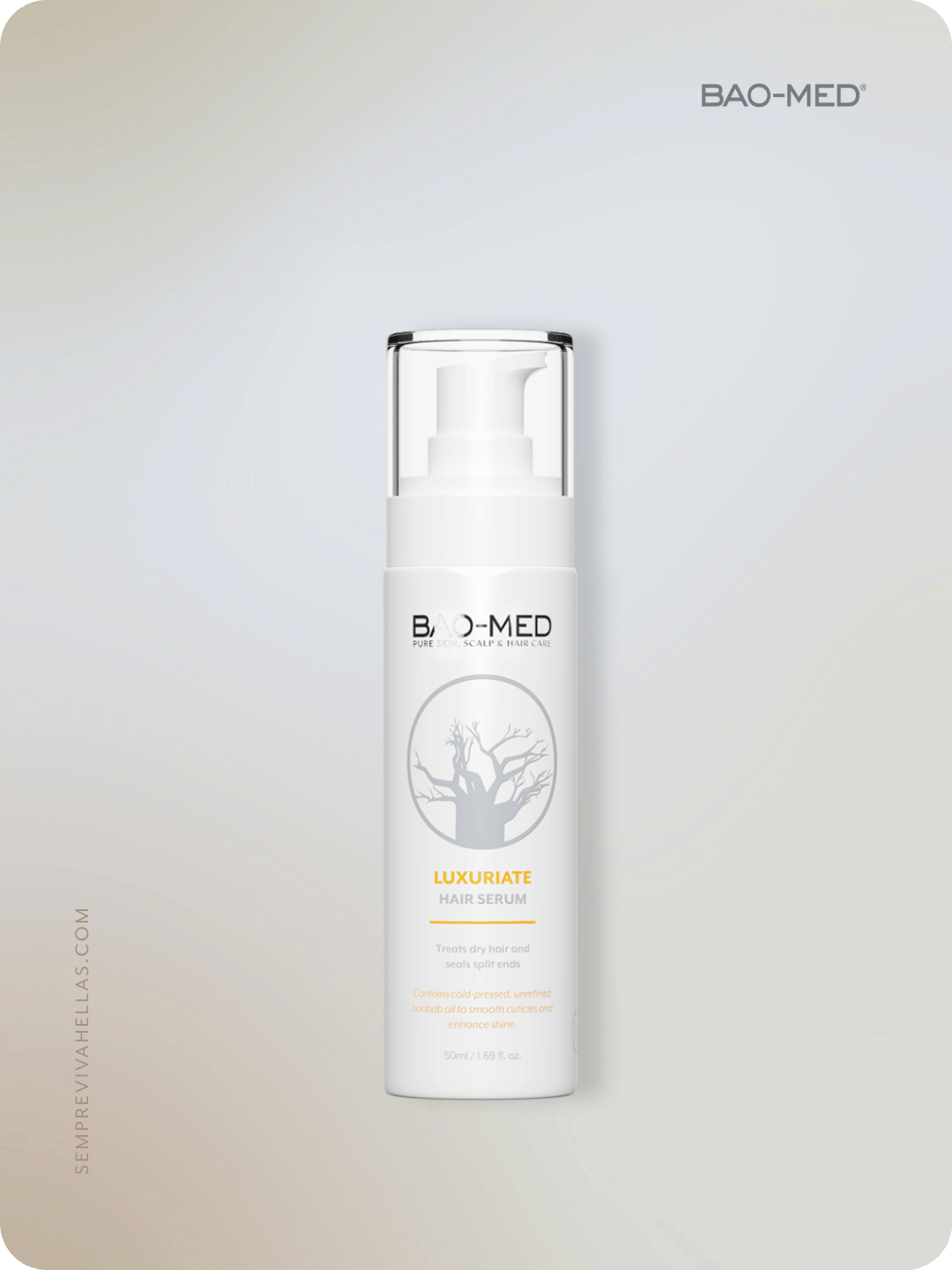 BAOMED LUXURIATE HAIR SERUM BOTTLE50ML
